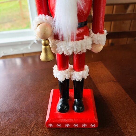 Christmas Nutcracker Soldier Wooden Statue Holiday Santa Decor Table Decoration - Picture 8 of 13